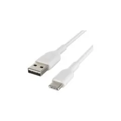 Belkin USB-C USB-A Kabel PVC, 15cm, weiß