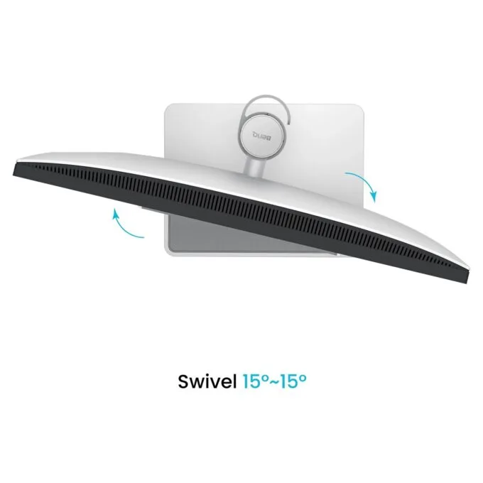 BenQ 68,6cm MA270S 16:9 USB-C HDMI silv. lift piv 5K — image 6