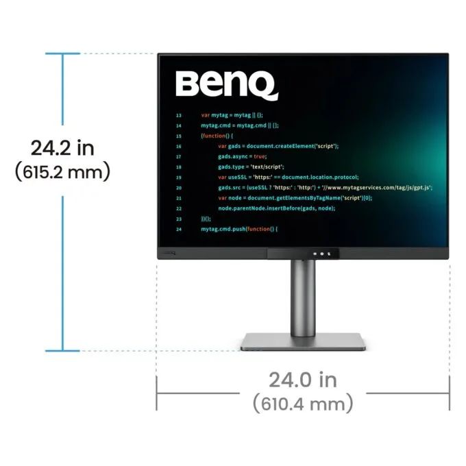 BenQ 71,6cm RD280UG 3:2 HDMI USB-C DP sil. lift piv UHD — image 6
