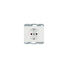 Berker 4715 70 09 Schuko Steckdose 16A K.1 polarws mit Steckkl.
