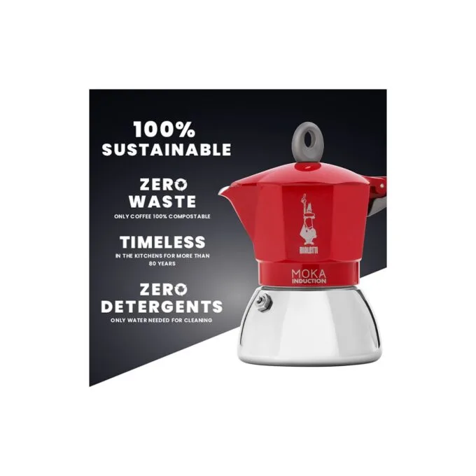 Bialetti MOKA 2TZ Induction red — image 6