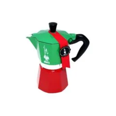 Bialetti Moka Express Italia Grün- Rot