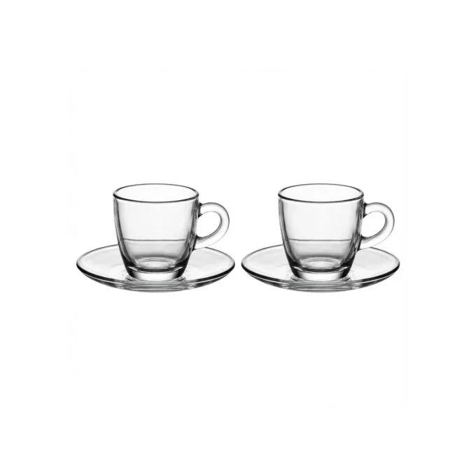 Bialetti Moka-Tassen Set Glas ISTITUZIONALE 2 Tassen — image 1