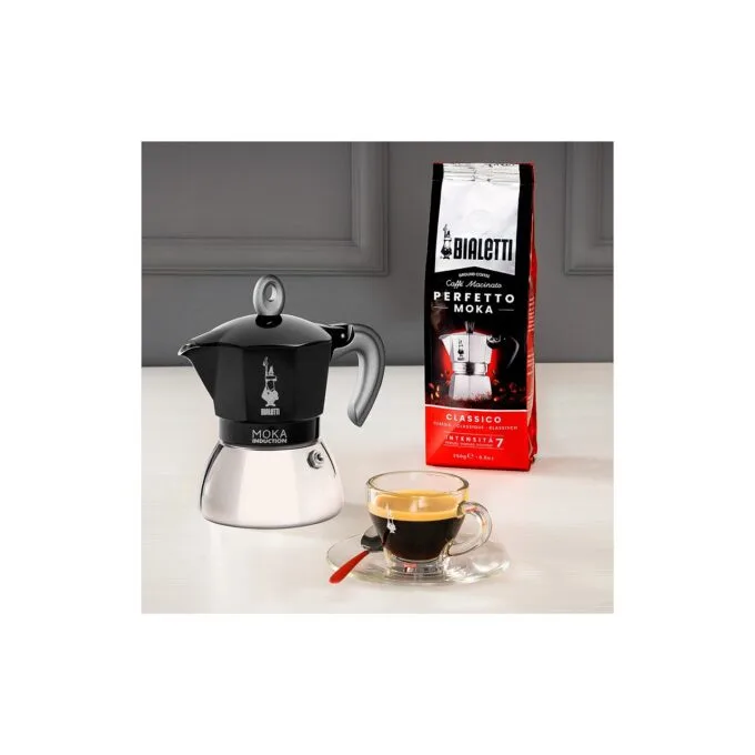 Bialetti Mokka-Kanne 1.4 l Moka Induktion schwarz — image 4