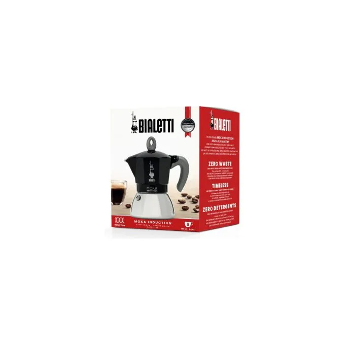 Bialetti Mokka-Kanne 1.4 l Moka Induktion schwarz — image 5