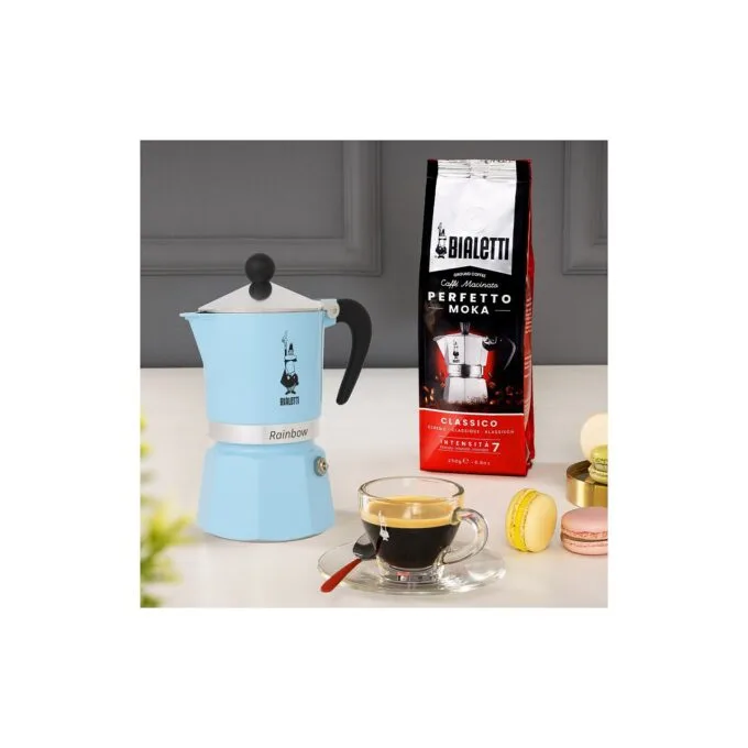Bialetti Rainbow - Espressokocher - hellblau - für 3 Tassen — image 2