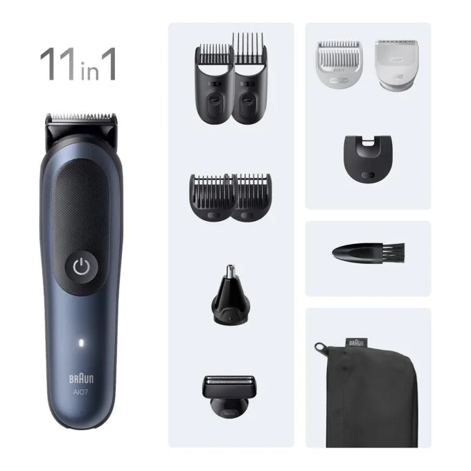 Braun Series 7 All-In-One Style Kit AIO7540 245036 Akku deep blue metallic 11 Au — image 3