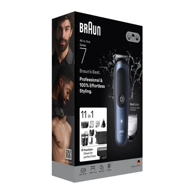 Braun Series 7 All-In-One Style Kit AIO7540 245036 Akku deep blue metallic 11 Au — image 6