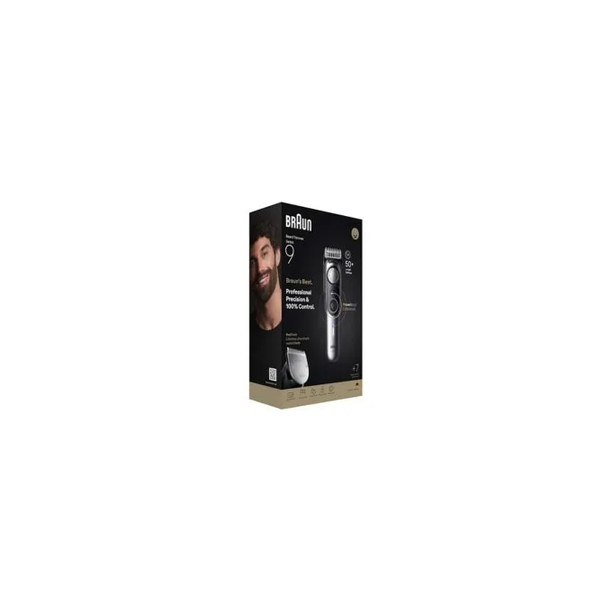 Braun Series 9 Beard Trimmer BT9520 244848 Akku Netz satin chrome 7 Aufsätze Rei — image 2