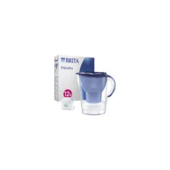 BRITA Tischwasserfilter Marella blau inkl. 12 Filter
