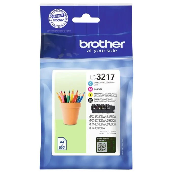 Brother LC3217 Value Pack - 4er-Pack - Schwarz. Gelb. Cyan. Magenta — image 4