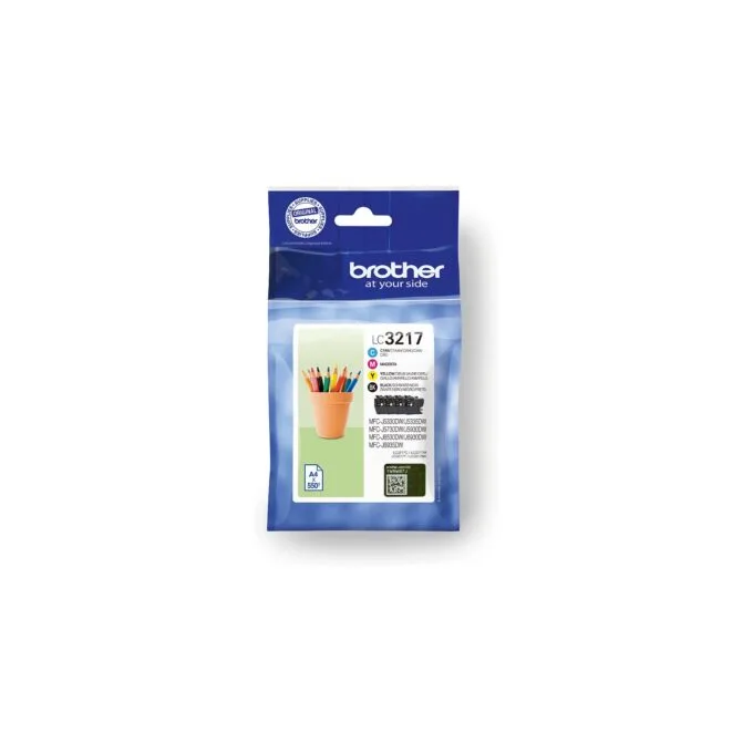 Brother LC3217 Value Pack - 4er-Pack - Schwarz. Gelb. Cyan. Magenta — image 1