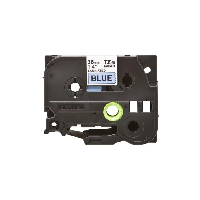 BROTHER P-Touch TZE-561 schwarz auf blau 36mm — image 2