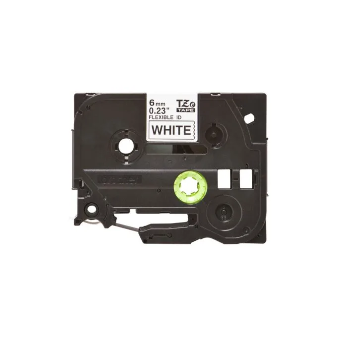 BROTHER P-Touch TZE-FX211 schwarzin weiss 6mm — image 2