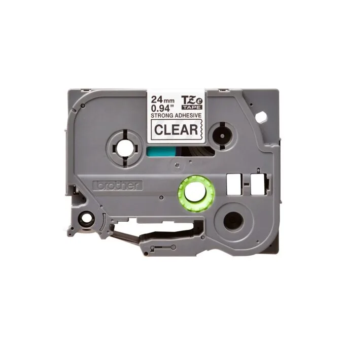 BROTHER P-Touch TZE-S151 schwarz auf clear 24mm extra gluey — image 2