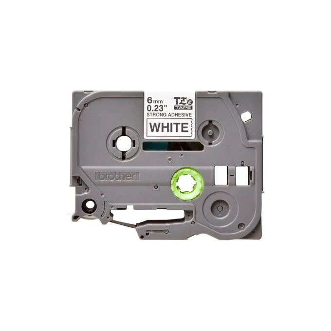 BROTHER P-Touch TZE-S211 schwarz auf weiss 6mm extra gluey — image 2