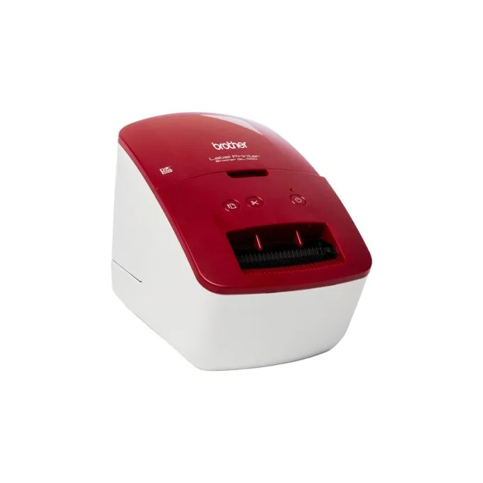 Brother QL-600R Etikettendrucker rot — image 7
