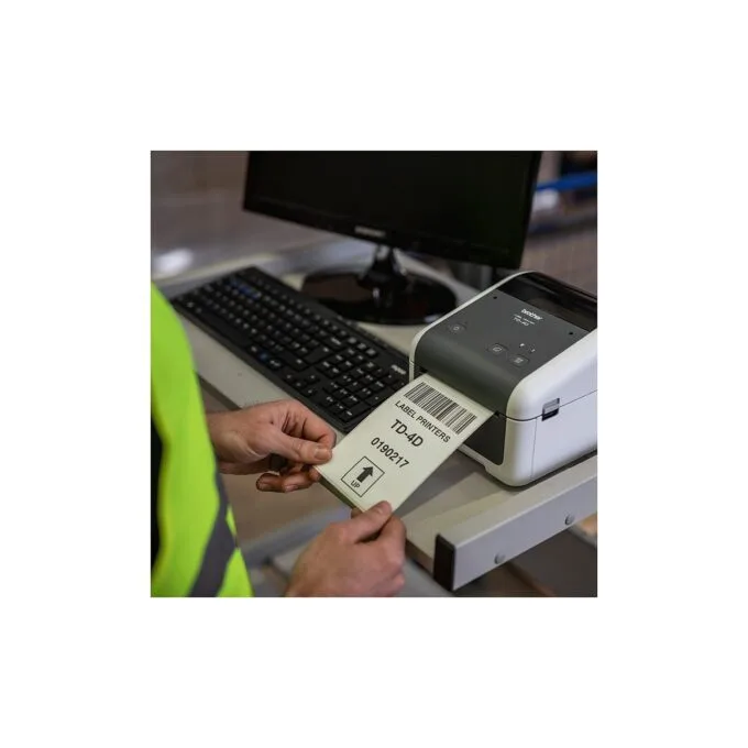 Brother TD-4520DN Thermodirekt-Etikettendrucker bis zu 300 dpi. bis zu 15.2cm Sek. LAN. USB. Seriell — image 2