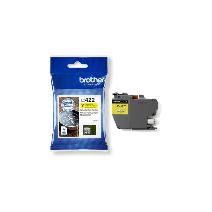 Brother Tintenpatrone LC-422Y Gelb — image 3