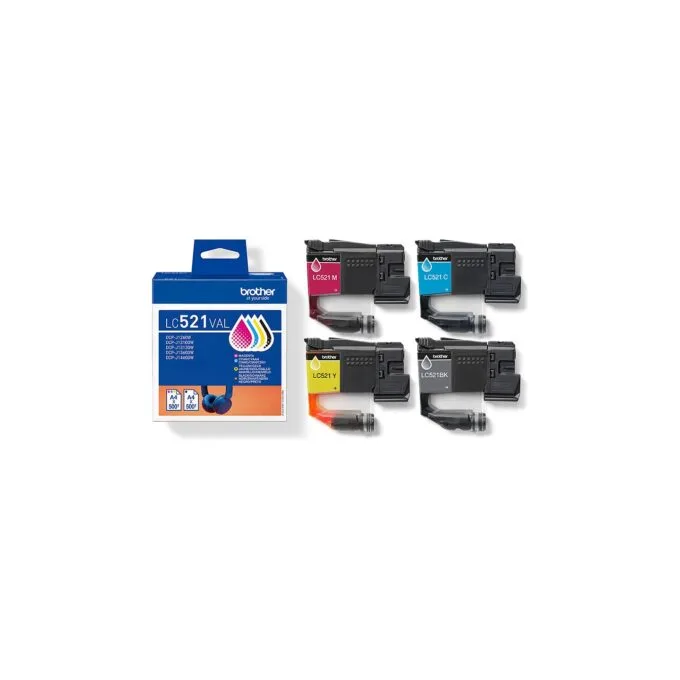 Brother Tintenpatronen LC-521VAL Multipack — image 5