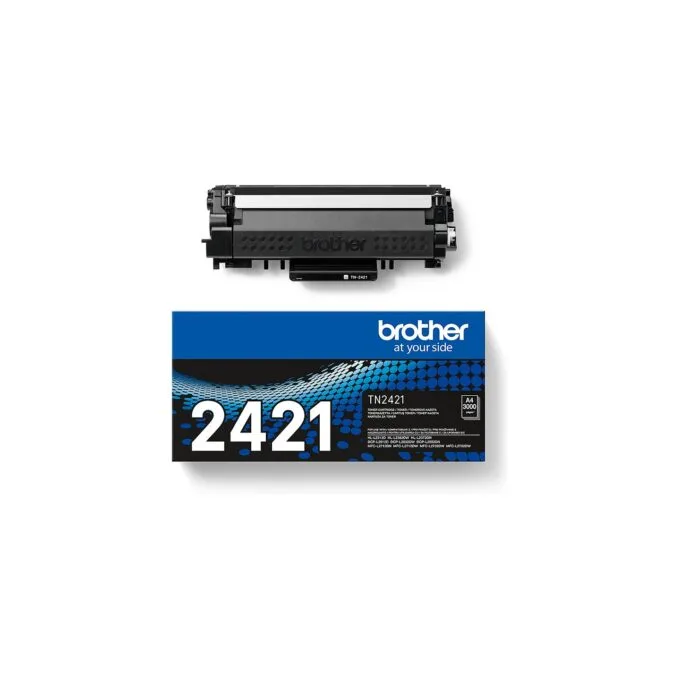 Brother TN2421 - Mit hoher Kapazitt - original - Tonerpatrone - fr Brother DCP-L2512. L2532. L2552. HL-L2352. L2372. ... — image 2