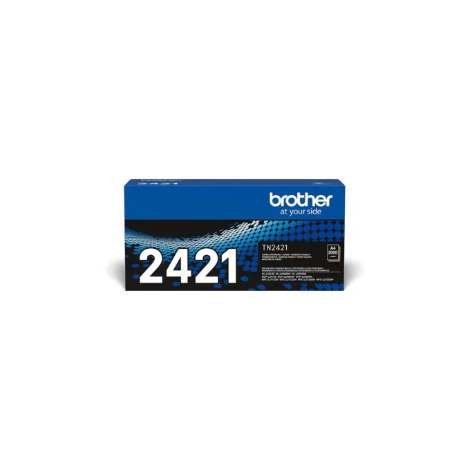 Brother TN2421 - Mit hoher Kapazitt - original - Tonerpatrone - fr Brother DCP-L2512. L2532. L2552. HL-L2352. L2372. ... — image 1