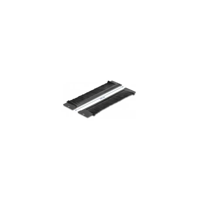 Bürstenleiste universell 350 x 55 mm schwarz — image 2