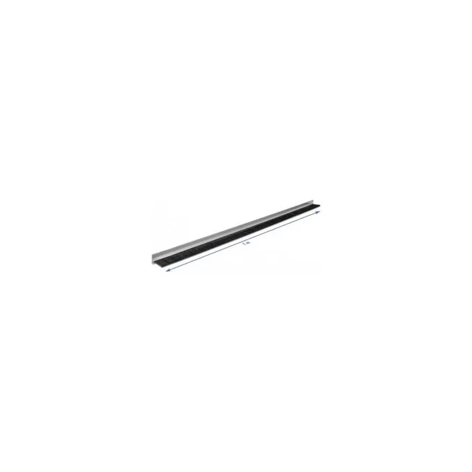 Bürstenstreifen 40 mm mit Alu-Profil gewinkelt - Länge 1 m — image 3