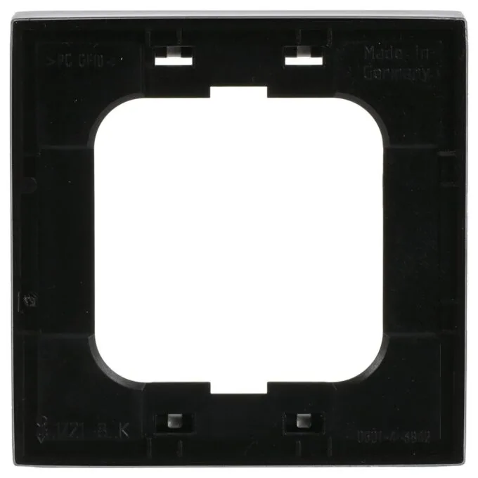 BUSCH JAEGER BJ 1721-866K Rahmen 1-fach pur edelstahl edelstahl — image 4