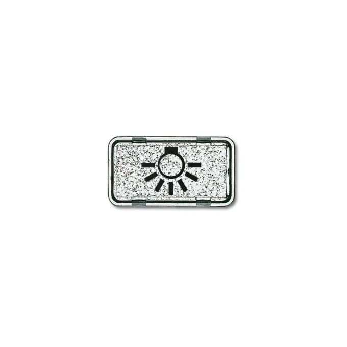 BUSCH JAEGER BJ 2622LI-101 Tastersymbol Licht Allwetter 44 glasklar — image 1