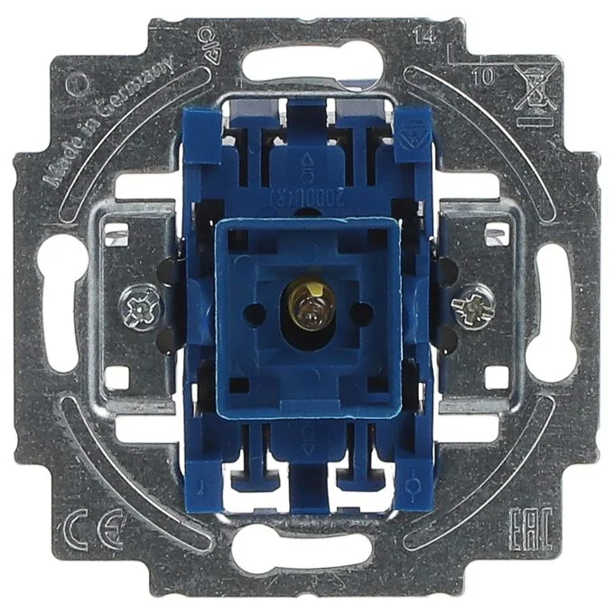 BUSCH JAEGER Einsatz - Wippkontrollschalter - UP Glimmlampe — image 1