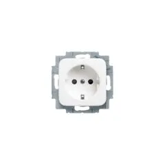 BUSCH JAEGER Reflex SI - Steckdose Safety+ - UP alpinweiss