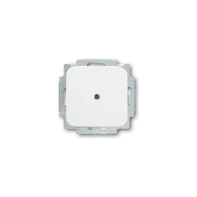 BUSCH JAEGER Reflex SI - Zentralscheibe Tragring Blind - UP alpinweiss — image 1