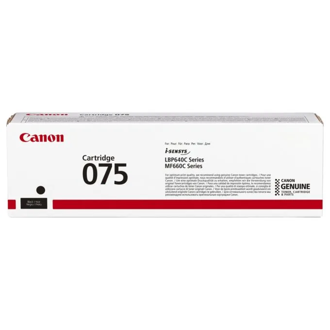Canon 075 Black Schwarz — image 1