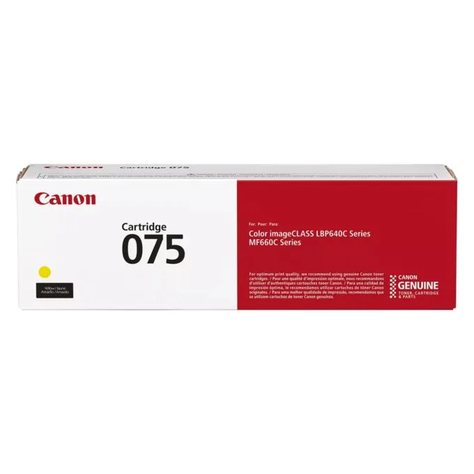 Canon 075 Yellow Gelb — image 1