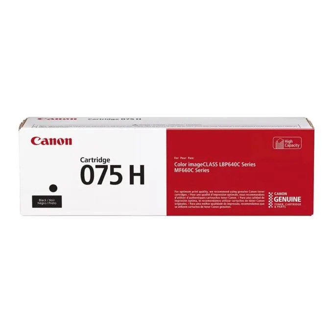 Canon 075H Black Schwarz — image 1