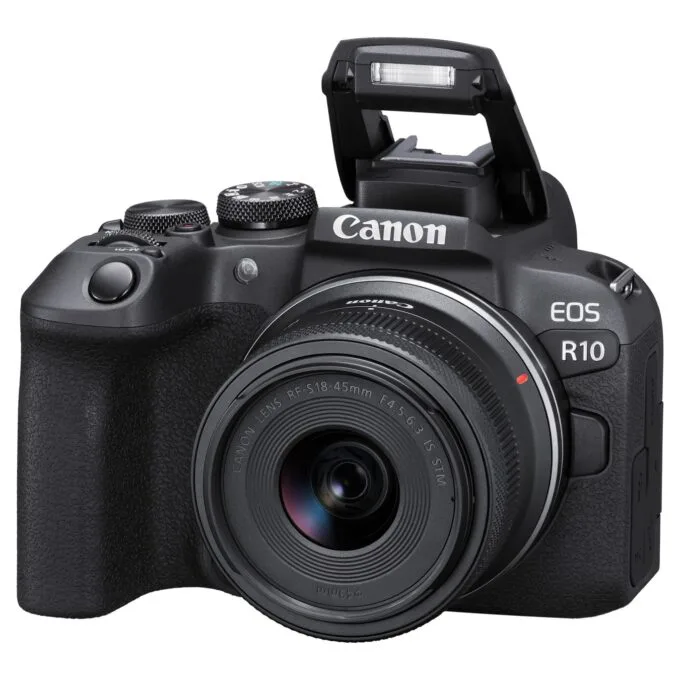 Canon EOS R10 Black Digital Camera + RF-S 18-45mm F4.5-6.3 IS STM lens — image 4
