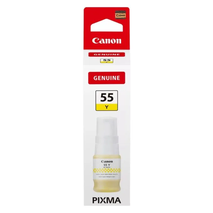 Canon GI-55Y Original Druckerpatrone Tintenbehälter Gelb 6291C001AA — image 2
