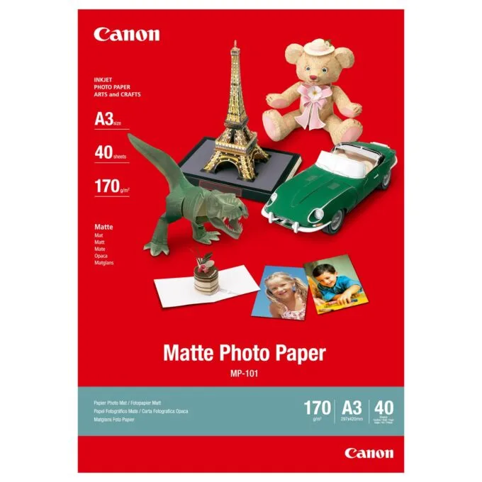 Canon MP-101 - A3 (297 x 420 mm) - 170 g m2 - 40 Blatt Fotopapier — image 1