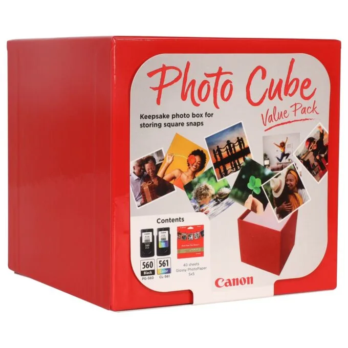 Canon Original Druckerpatronen PG-560 + CL-561 schwarz. color + Fotopapier. 2er-Set — image 2
