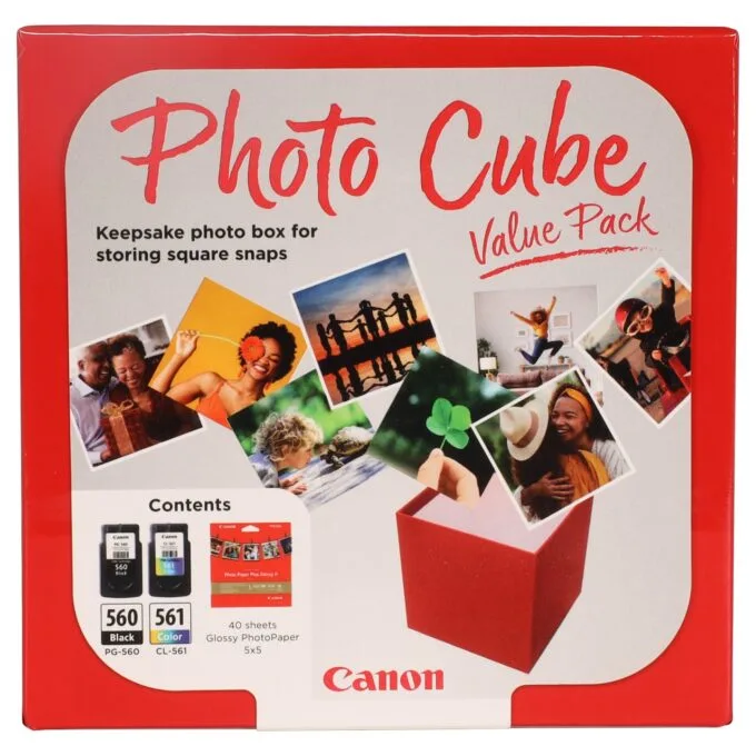 Canon Original Druckerpatronen PG-560 + CL-561 schwarz. color + Fotopapier. 2er-Set — image 1