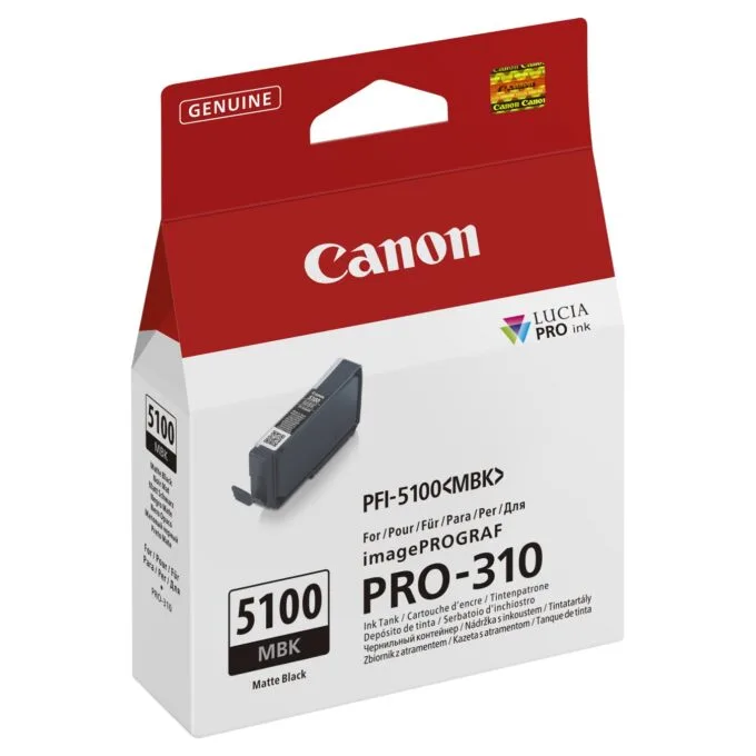 CANON PFI-5100 SERIES Matte Black ink tank — image 2