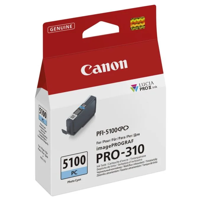 CANON PFI-5100 SERIES Photo Cyan ink tank — image 2