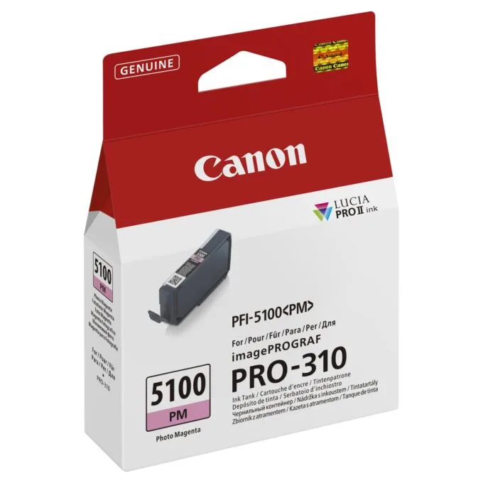 CANON PFI-5100 SERIES Photo Magenta ink tank — image 2