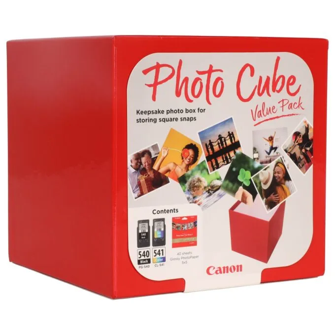 Canon PG-540 + CL-541 schwarz. color Druckerpatronen + Fotopapier. 2er-Set — image 2