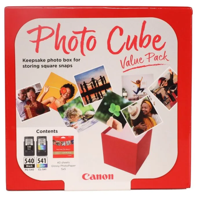 Canon PG-540 + CL-541 schwarz. color Druckerpatronen + Fotopapier. 2er-Set — image 1