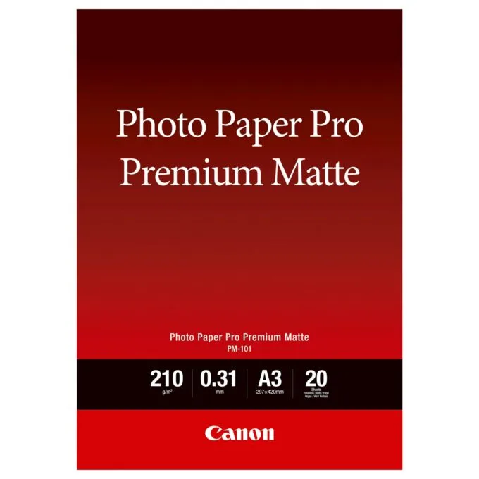 CANON Photo Paper Premium Matte A3 20 Blatt — image 1