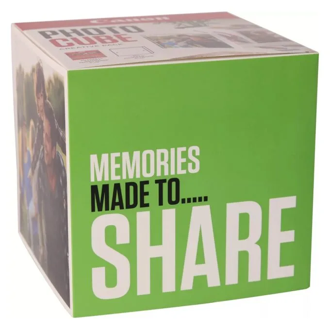 Canon PP-201 13x13 cm Photo Cube Creative Pack White Green 40 Bl. — image 3