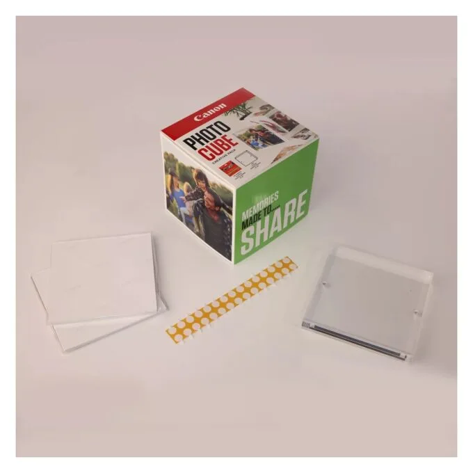 Canon PP-201 13x13 cm Photo Cube Creative Pack White Green 40 Bl. — image 4