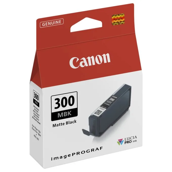 Canon Tinte 4192C001 PFI-300 MBK Matt Schwarz — image 1